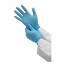 фото: Перчатки нитриловые голубые Kimberly-Clark Кleenguard Flex G10, 38520, M, 50 пар