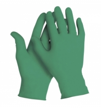 фото: Перчатки нитриловые медицинские Kimberly-Clark зеленые Kimtech Science Green Nitrile, 99853, L, 125 пар
