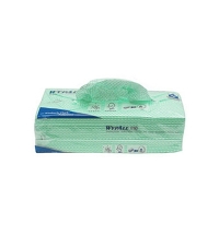 Протирочные салфетки Kimberly-Clark WypAll Х50 7442, листовые, 50шт, 1 слой, зеленые