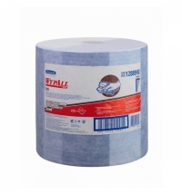 Протирочные салфетки Kimberly-Clark WypAll Х90 12889, синие, 450шт, 2 слоя