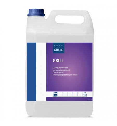 фото: Чистящее средство для кухни Kiilto Grill 5л, для грилей, печей, духовок, 205043