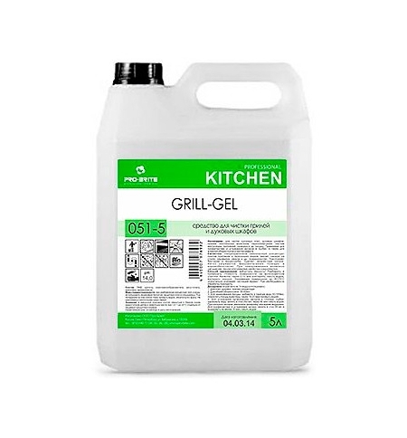 фото: Чистящее средство для кухни Pro-Brite Grill-gel 051-5, 5л, для грилей и духовых шкафов