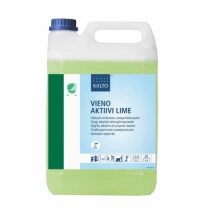 Универсальное моющее средство Kiilto Vieno Aktiivi Lime 5л, с ароматом лайма, для водостойких поверх