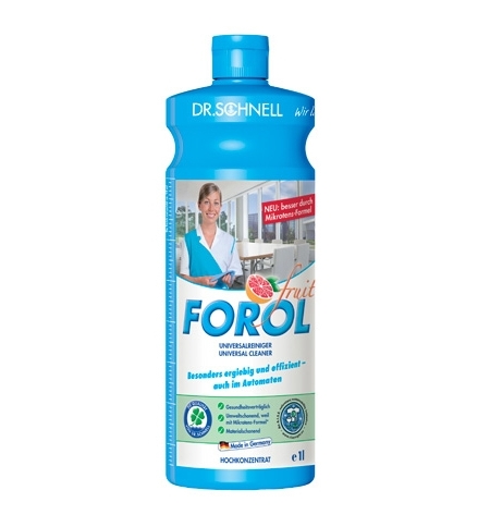 фото: Универсальное чистящее средство Dr.Schnell Forol 1л, для водостойких поверхностей, 30014, 143389