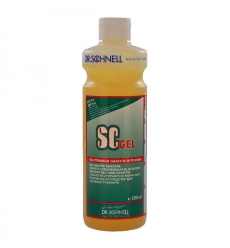 фото: Чистящее средство Dr.Schnell SC Gel 500мл, для удаления граффити, гель, 144136
