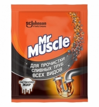 Средство для прочиcтки труб Mr. Muscle, гранулы, 70г