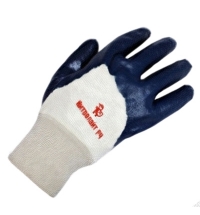 фото: Перчатки защитные Ампаро Нитролайт РЧ универсальный размер, нитриловое покрытие, 448595