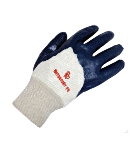фото: Перчатки защитные Ампаро Нитролайт РЧ универсальный размер, нитриловое покрытие, 448595