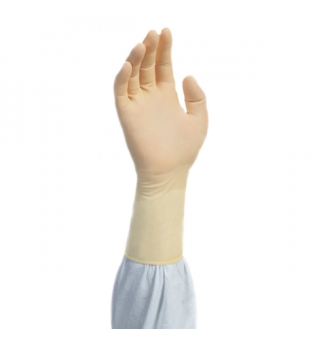 фото: Перчатки латексные медицинские размер S Kimberly-Clark Kimtech Pure G5 HC1170S, бежевые, 20 пар
