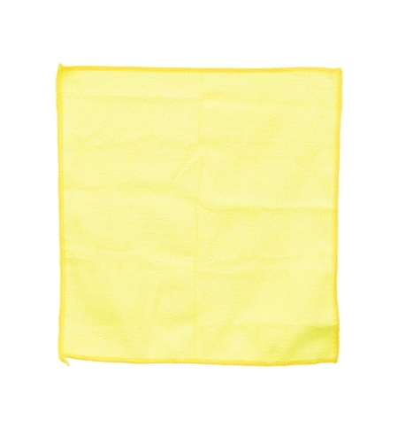 фото: Салфетка хозяйственная 30х30см, желтая, микрофибра