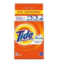 Стиральный порошок Tide Аква-Пудра 6кг, альпийская свежесть, автомат