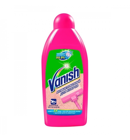 фото: Чистящее средство Vanish Extra Hygiene 450мл, антибактериальный, шампунь