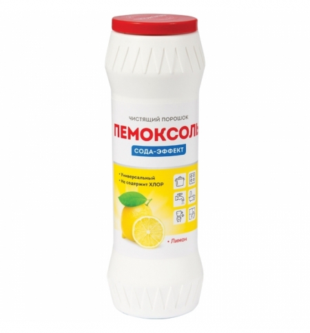 фото: Универсальное чистящее средство Пемоксоль Сода-эффект 400г, лимон, порошок