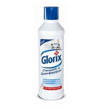 Средство для мытья пола Glorix 1л, атлантическая свежесть, жидкость