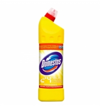 Чистящее средство для сантехники Domestos 1л, лимонная свежесть, гель