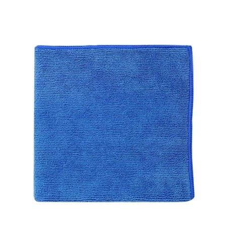 фото: Салфетка хозяйственная универсальная, 30х30см, микрофибра, синяя, 406-118