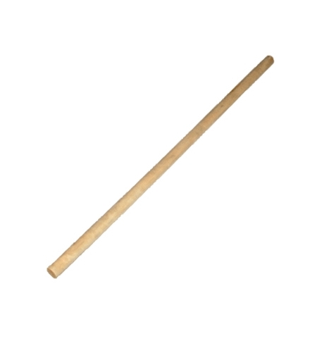 фото: Ручка швабры 130см, деревянная, первый сорт, без резьбы