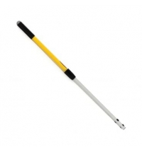 фото: Ручка швабры Rubbermaid Hygen 50.8-101см, телескопическая, алюминиевая, желтая/металлик, FGQ74500YL0