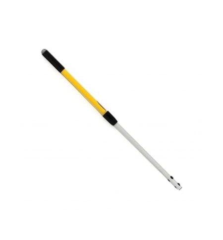 фото: Ручка швабры Rubbermaid Hygen 50.8-101см, телескопическая, алюминиевая, желтая/металлик, FGQ74500YL0