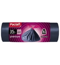 Мешки для мусора Paclan Premium 35л, с завязками, 15шт/уп