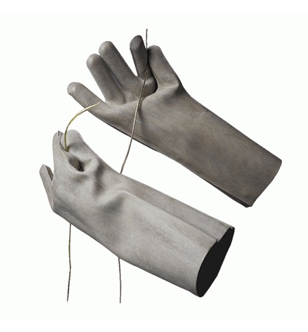 фото: Перчатки диэлектрические штанцованные, р.L, серые
